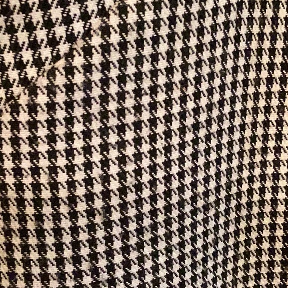 Vintage,custom made,UK 3/4 length houndstooth jacket by Sterling Cooper Sheridan - Picture 5 of 14